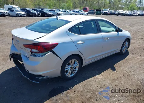 2019 Hyundai Elantra Value Edition from USA, damaged, VIN KMHD84LFXKU800880